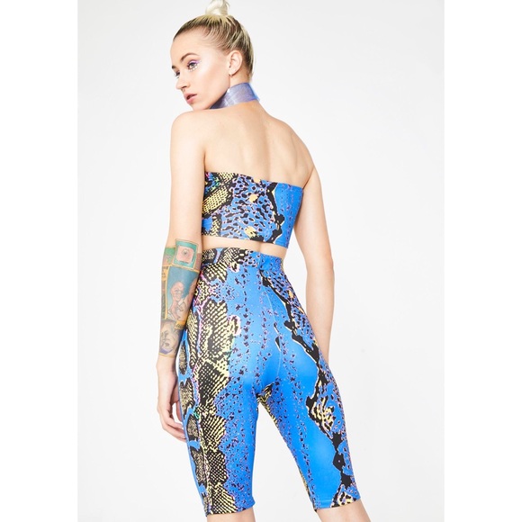 [elsie & fred] • [disco jaguar snakeskin co-ord] - Picture 2 of 4